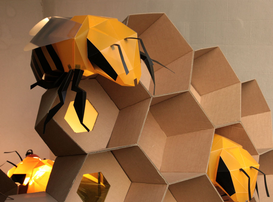 bee abelles abejas